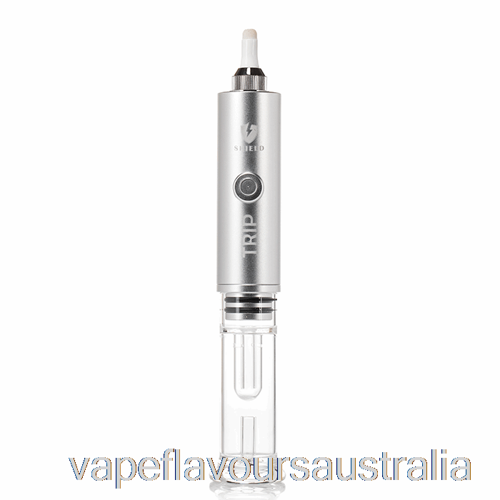 Vape Nicotine Australia Shield Trip Portable Vaporizer Kit Silver